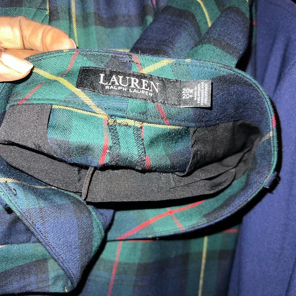 Lauren Ralph Lauren plaid slacks